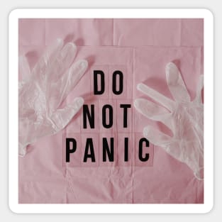 Do Not Panic Sticker